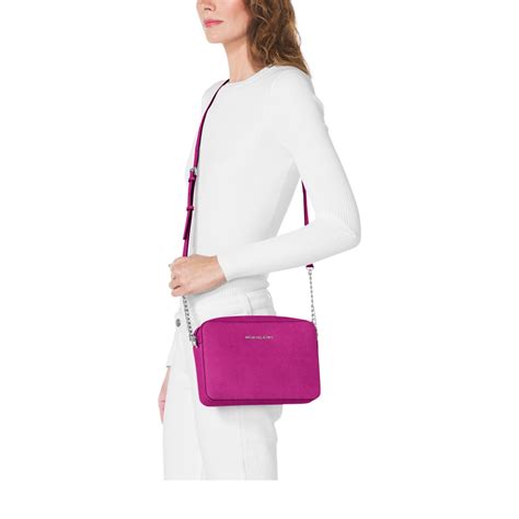 michael kors jet set purple|michael kors crossbody jet set.